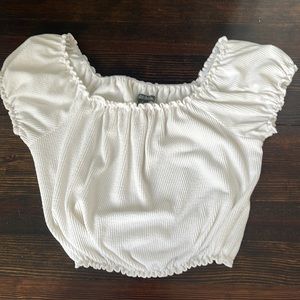 Cute white top